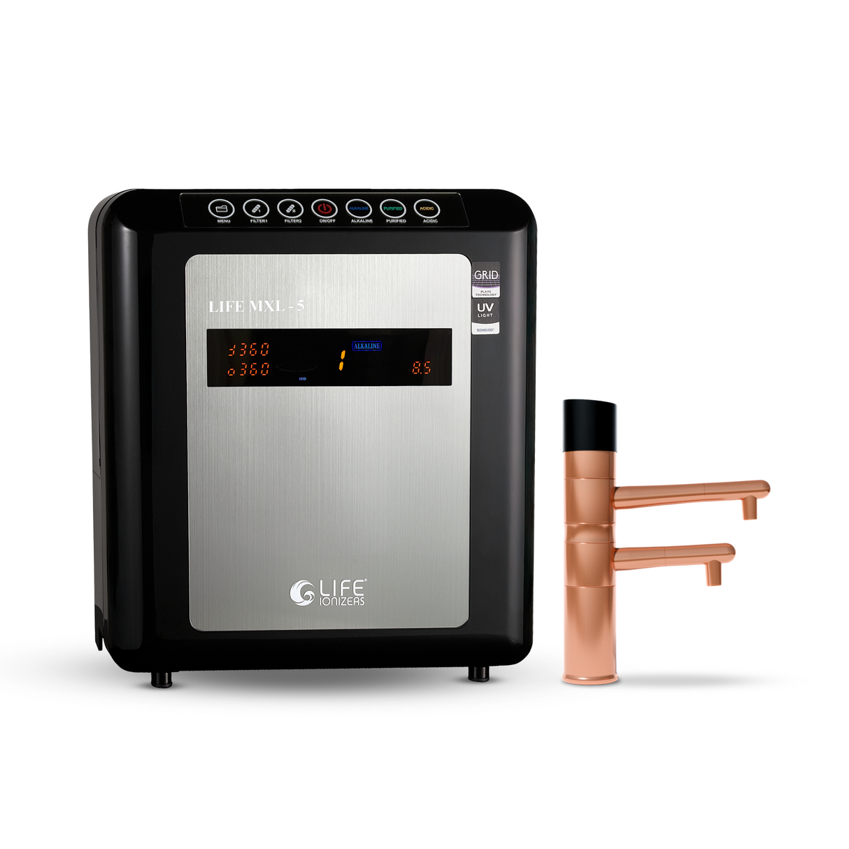 Life Water Ionizer MXL-5™ Under Counter – Alkaline Water Hydrogen Machine