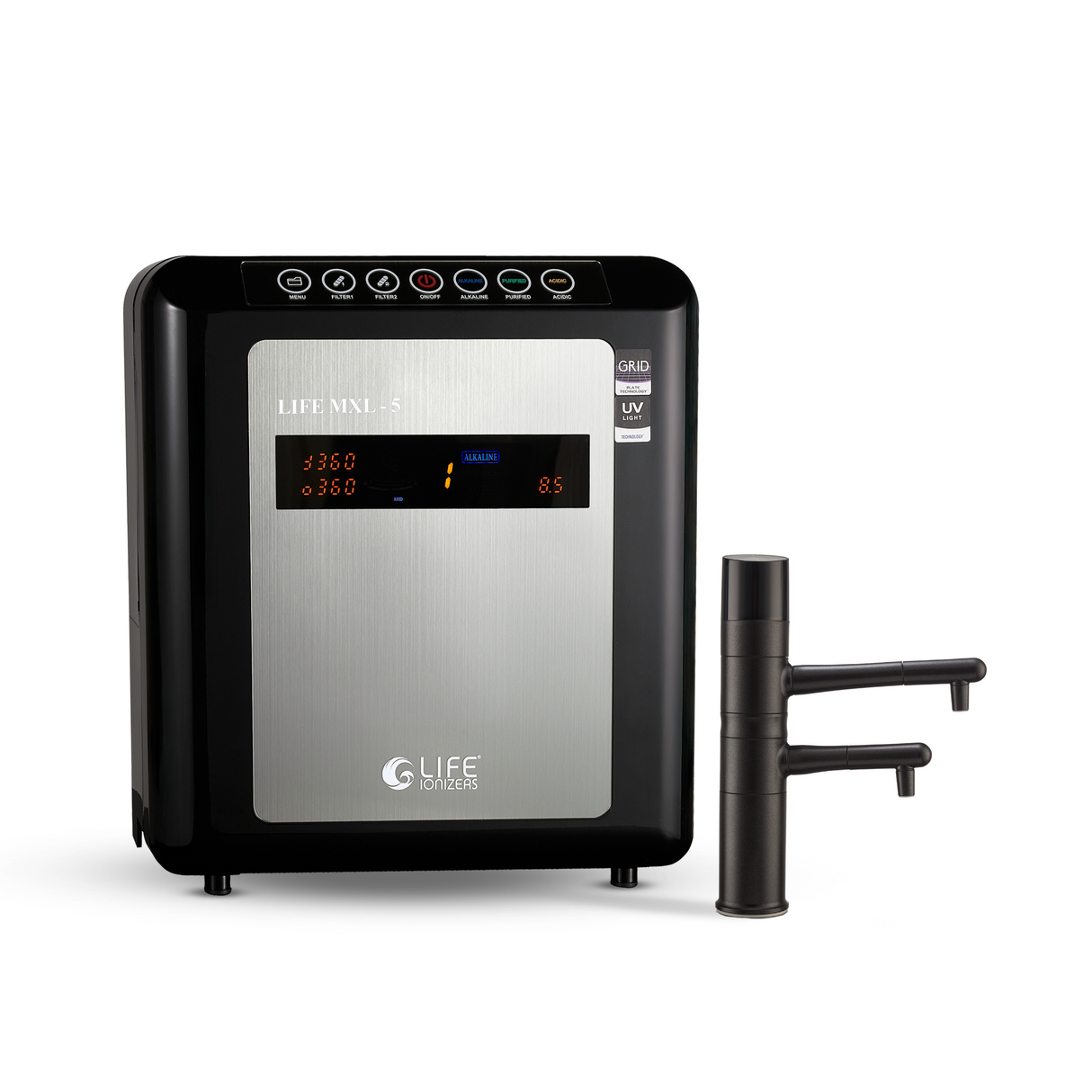 Life Ionizer MXL 5 black Under Counter